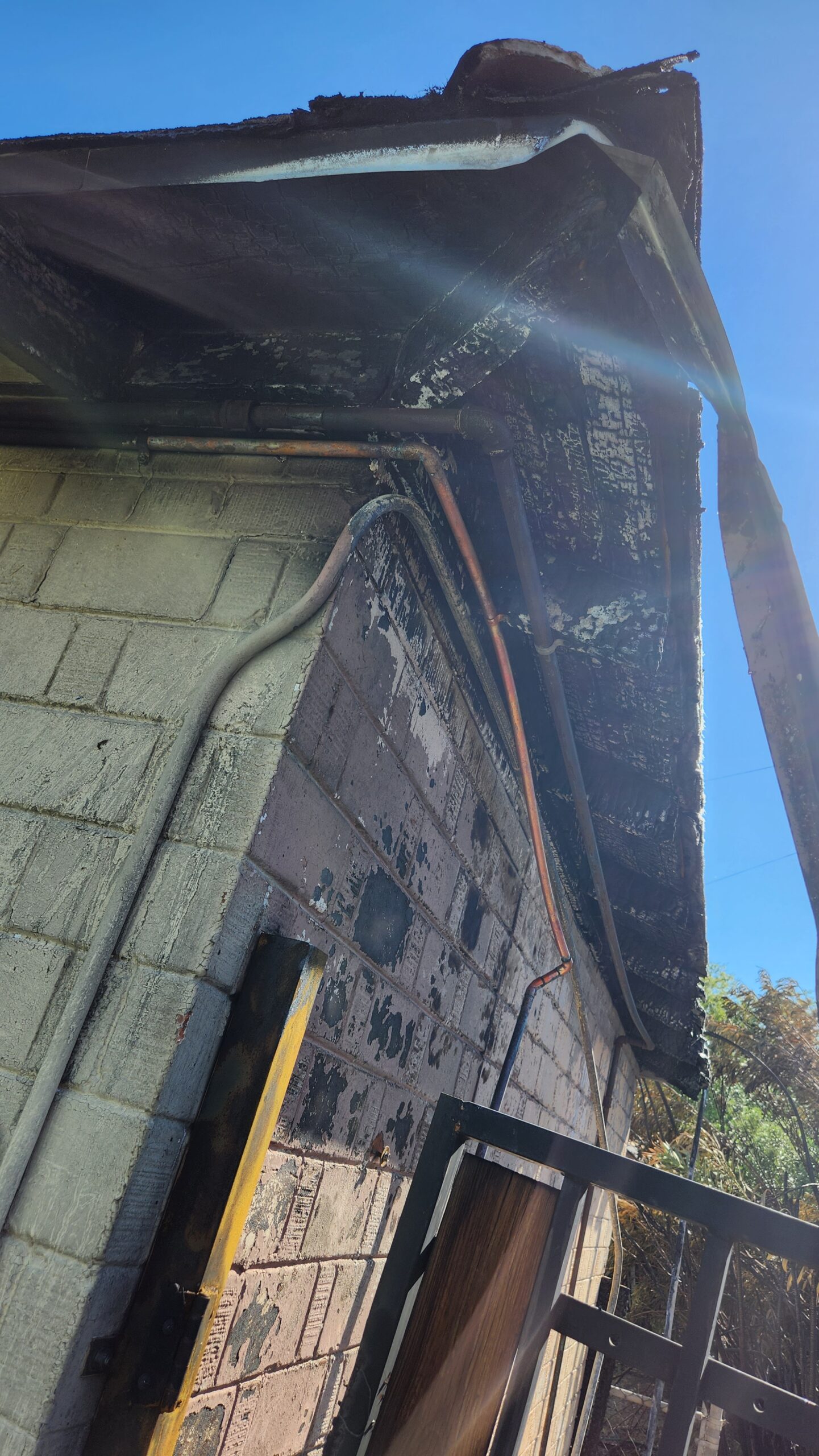 fire damage, smoke damage