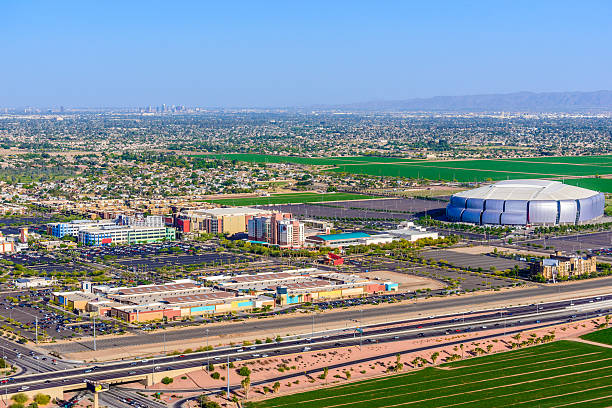 State Farm Stadium in Glendale representing a community served by Restoration 1 of Avondale’s medical‑grade mold remediation team