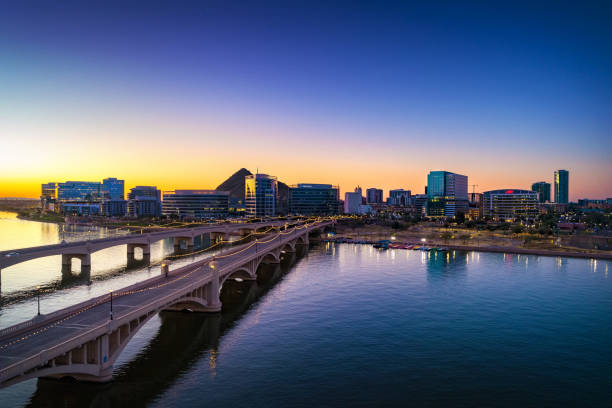 Tempe Town Lake representing an Arizona community served by Restoration 1 of Avondale’s medical‑grade mold remediation team